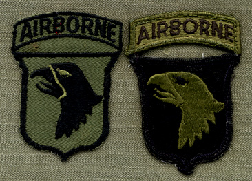 Konvolut 5 US patch 101st Airborne Qualität KOPIE
